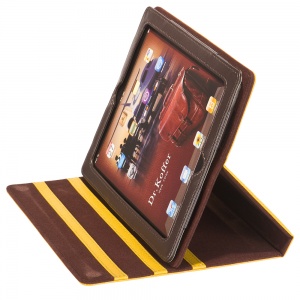 Чехол для iPad из натуральной кожи с широкой застежкой-липучкой Dr.Koffer X510343-170-67